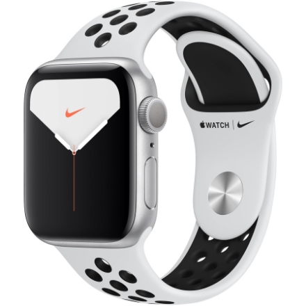 تصویر  ساعت هوشمند اپل واچ سری 5 مدل 40mm Aluminum Case With Nike Sport Band