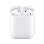 تصویر  هدفون بی‌ سیم اپل مدل AirPods 2nd Generation با کیس شارژ بیسیم