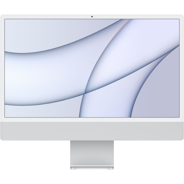 تصویر  کامپیوتر همه کاره 24 اینچی اپل مدل iMac M1 2021 - 8GB - 256GB - 7-Core GPU