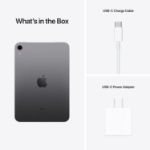 تصویر  تبلت 8.3 اینچی اپل نسل 6 مدل 2021 iPad mini WiFi ظرفیت 256 گیگابایت