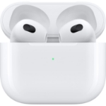 تصویر  هدفون بی‌ سیم اپل مدل AirPods 3rd Generation با کیس شارژ بیسیم