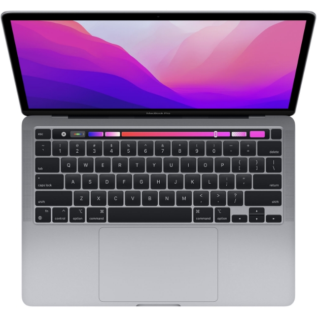 تصویر  لپ تاپ 13 اینچی اپل مدل MacBook Pro M2 MNEJ3 2022 همراه با تاچ بار