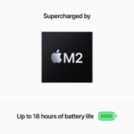 تصویر  لپ تاپ 13.6 اینچی اپل مدل MacBook Air M2 MLXY3 2022