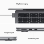 تصویر  لپ تاپ 13.6 اینچی اپل مدل MacBook Air M2 MLXW3 2022